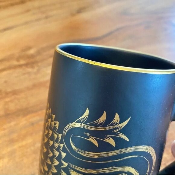 Vintage Portmeirion Golden Lion Zodiac Lg Pottery Mug Made in 🏴 - Picture 9 of 16